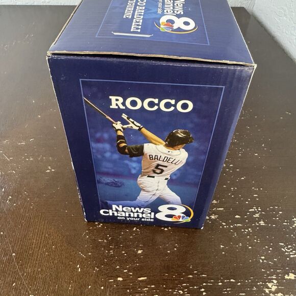 Rocco Baldelli 2008 Figurine Tampa Bay Rays #5 Unopened Original Packaging - Picture 4 of 8